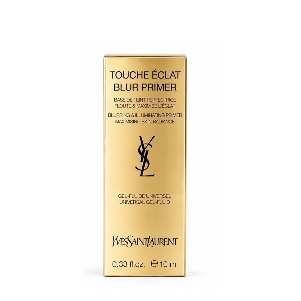 YSL Primer Touche Eclat Blur Gold Illuminating 10ml Mini Travel New